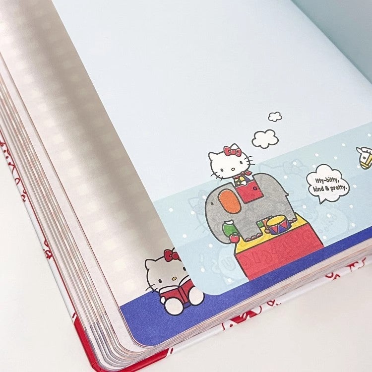 Hello Kitty Planner, High-Quality Aesthetic Student Notebook, Cute Girly Hardcover With Colored Pages For Studying And Journaling - Image 4